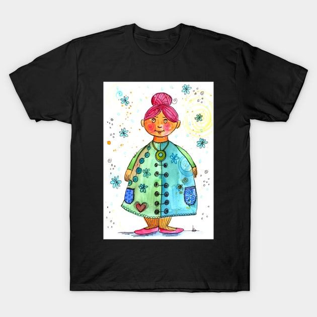 Fredine, the poor man's maid... T-Shirt by SimoneMonschein